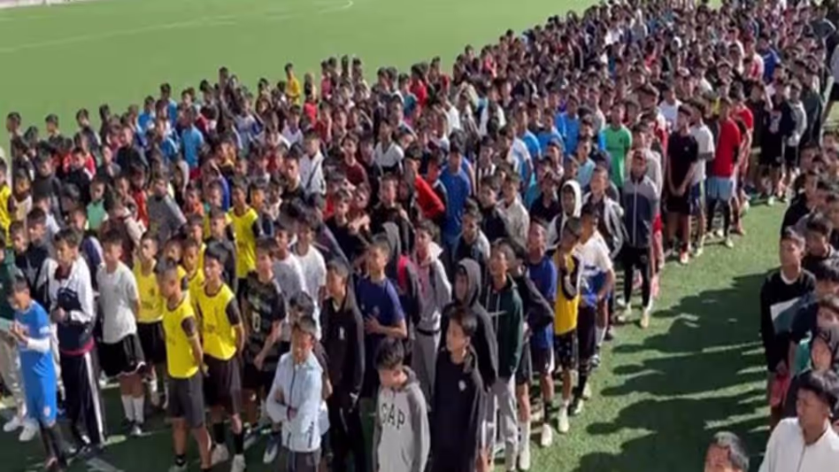 Over 1,800 Athletes Participate in Sudeva Delhi FC Trials in Assam and Mizoram